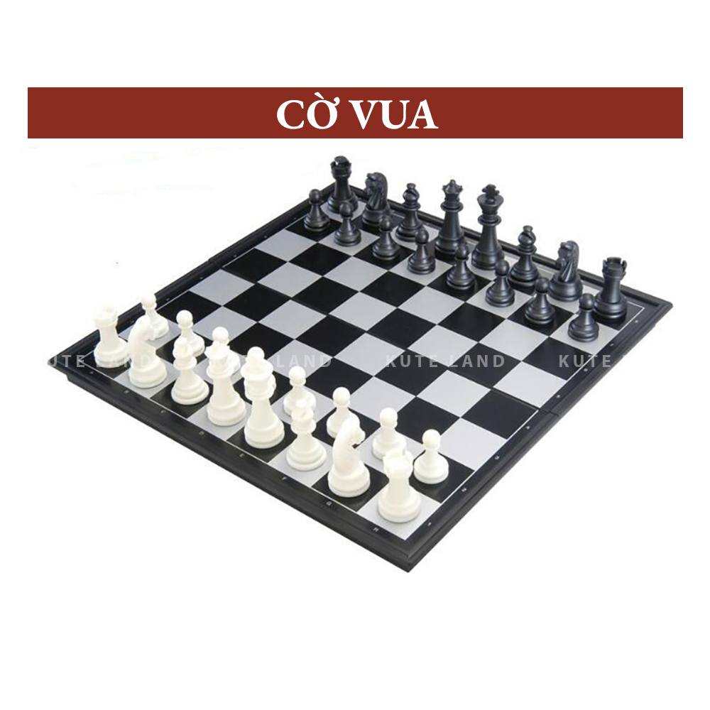 Bộ Cờ Vua Nam Châm 3 Trong 1 32x32 Cm Kết Hợp Cờ Đam Checkers Và Cờ BackGammon