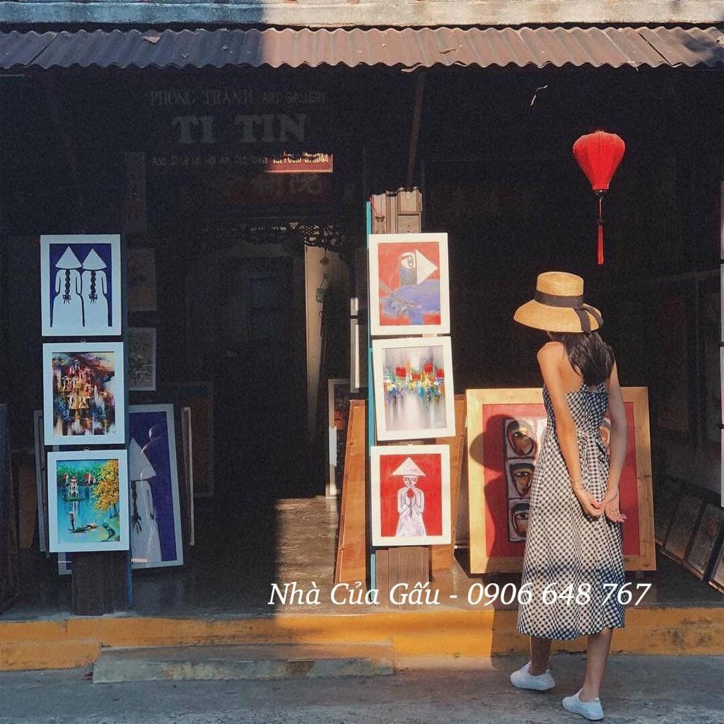 Nón cói lồng đèn cao cấp đẹp, sang chảnh