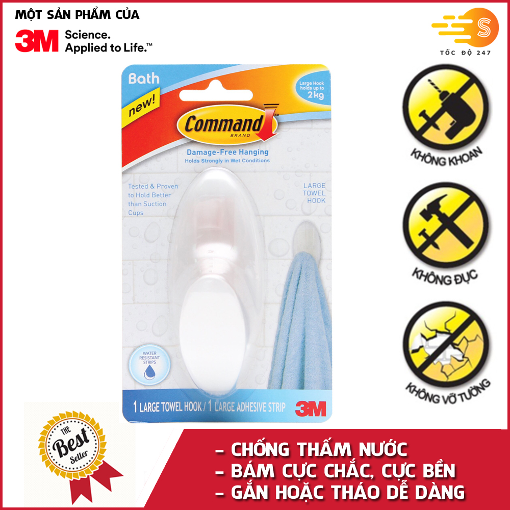 Móc Treo Khăn Lớn Command