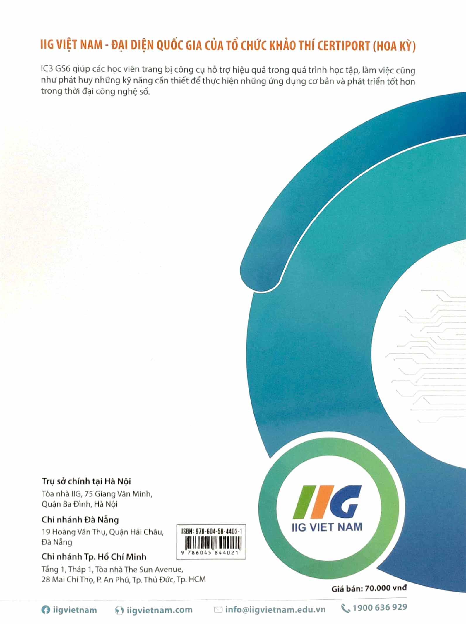 Tăng Cường Tin Học Quốc Tế - IC3-GS6 Level 2