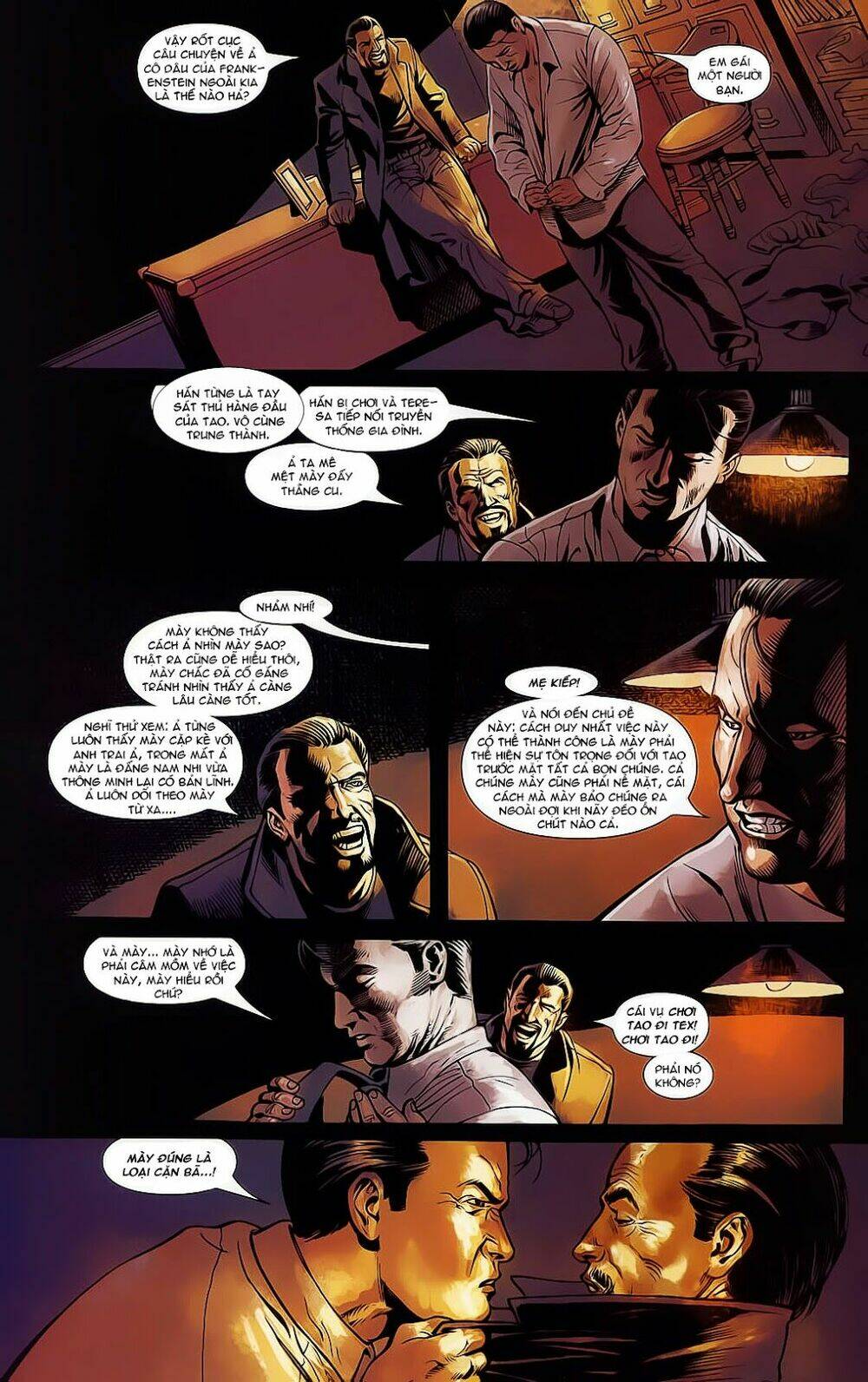 the punisher: trên là dưới & trắng là đen chapter 4 16