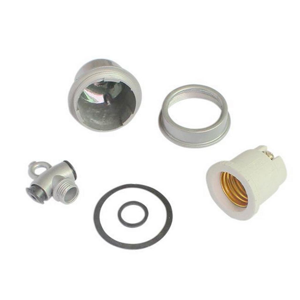 2x E27 Waterproof Ceramic Bulb Lamp Heat Lamp Holder Socket Aluminium Shell
