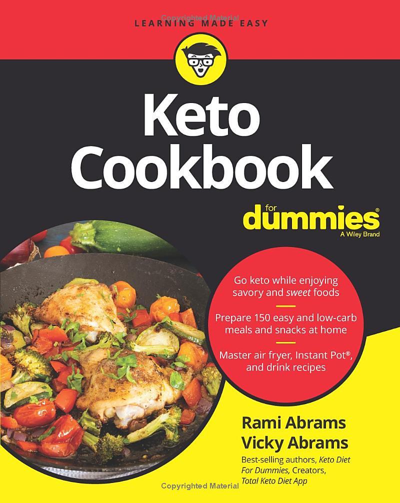 Sách ngoại văn: Keto Cookbook For Dummies
