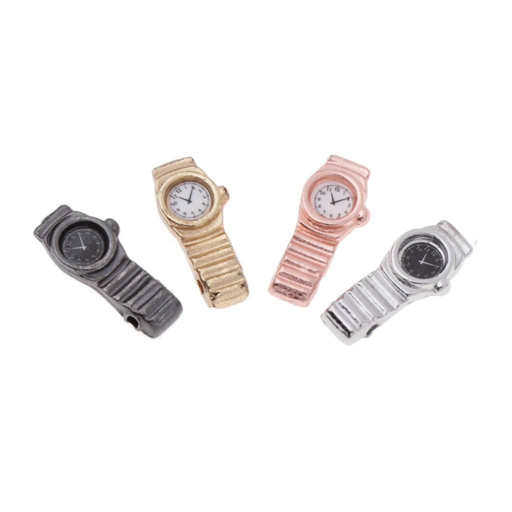 4 Pieces 1:12 Dollhouse Miniature Dollhouse Accessories Decoration