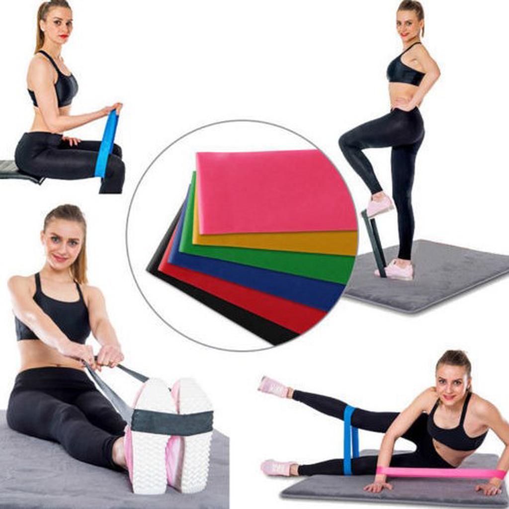 Resistance Bands Exercise Band Loop Workout Stretch Equipment for Men Women Turnhalle Strength Training