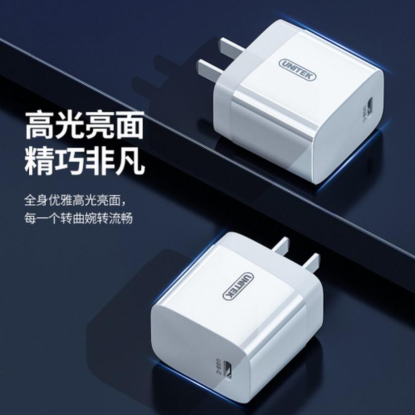 SẠC NHANH 20W USB-C PD P109A UNITEK - HÀNG CHÍNH HÃNG
