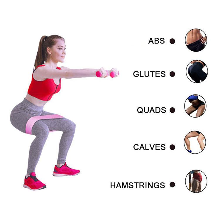 Đan dây tập thể dục, dây kháng lực, dây kháng lực, đai tập yoga, chống trượt/chống mồ hôi, đai tập thể dục, tập hông, tập chân, tập sức mạnh và kéo xà, dễ dàng cất giữ và mang theo