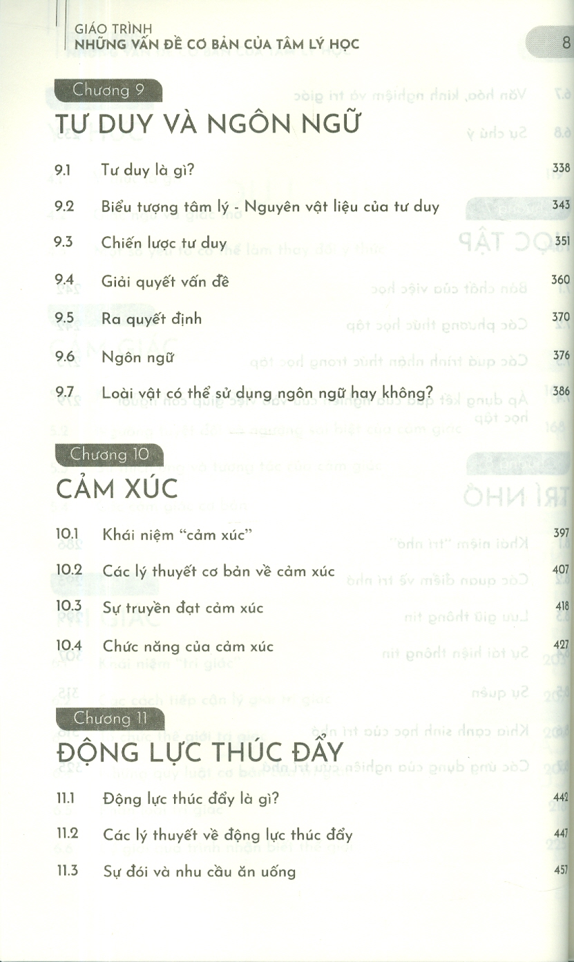 Những Vấn Đề Cơ Bản Của Tâm Lý Học (Giáo Trình Dành Cho Hệ Cử Nhân)