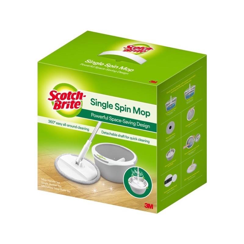 Bông lau nhà thay thế 360 độ cải tiến Microfiber Scotch-Brite 3M BL360-CT