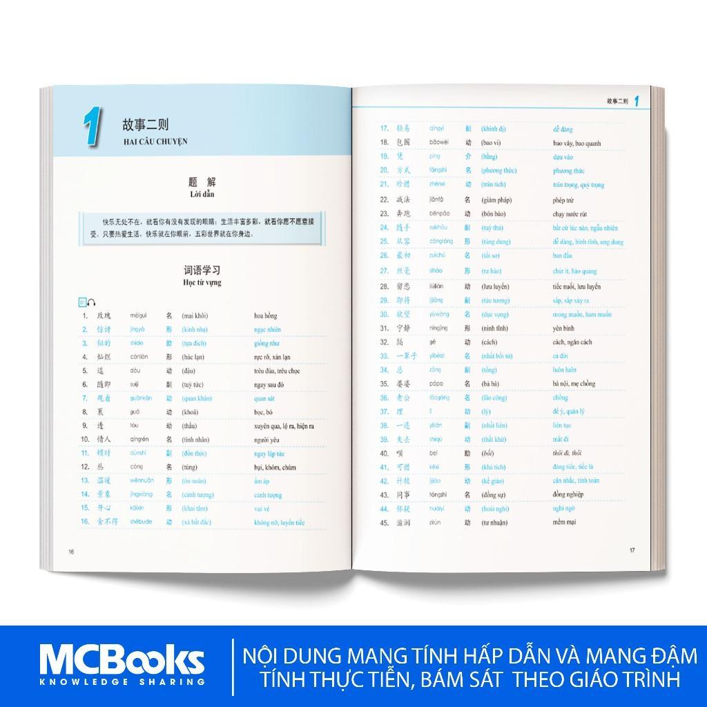 Sách - Giáo Trình Phát triển Hán ngữ Tổng Hợp Trung Cấp 1&amp; 2 - MCBooks