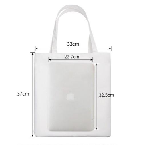 Túi Tote Vải Canvas YOLA SHOP, Tui Vải Bố Ulzzang Hàn Quốc, Thời Trang, Xinh Xắn Đi Học Đi Chơi TUIV.001