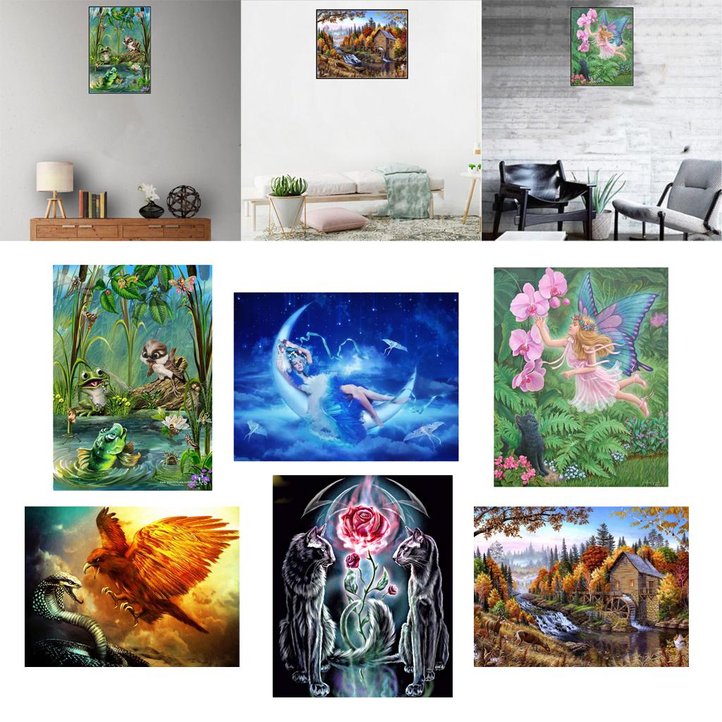 Full Drill Diamond Painting Kit Beautiful Bride Rhinestone Picture A