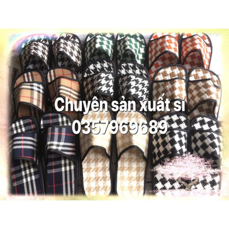 Dép nữ quai ngang,dép vải,dép mang du lịch