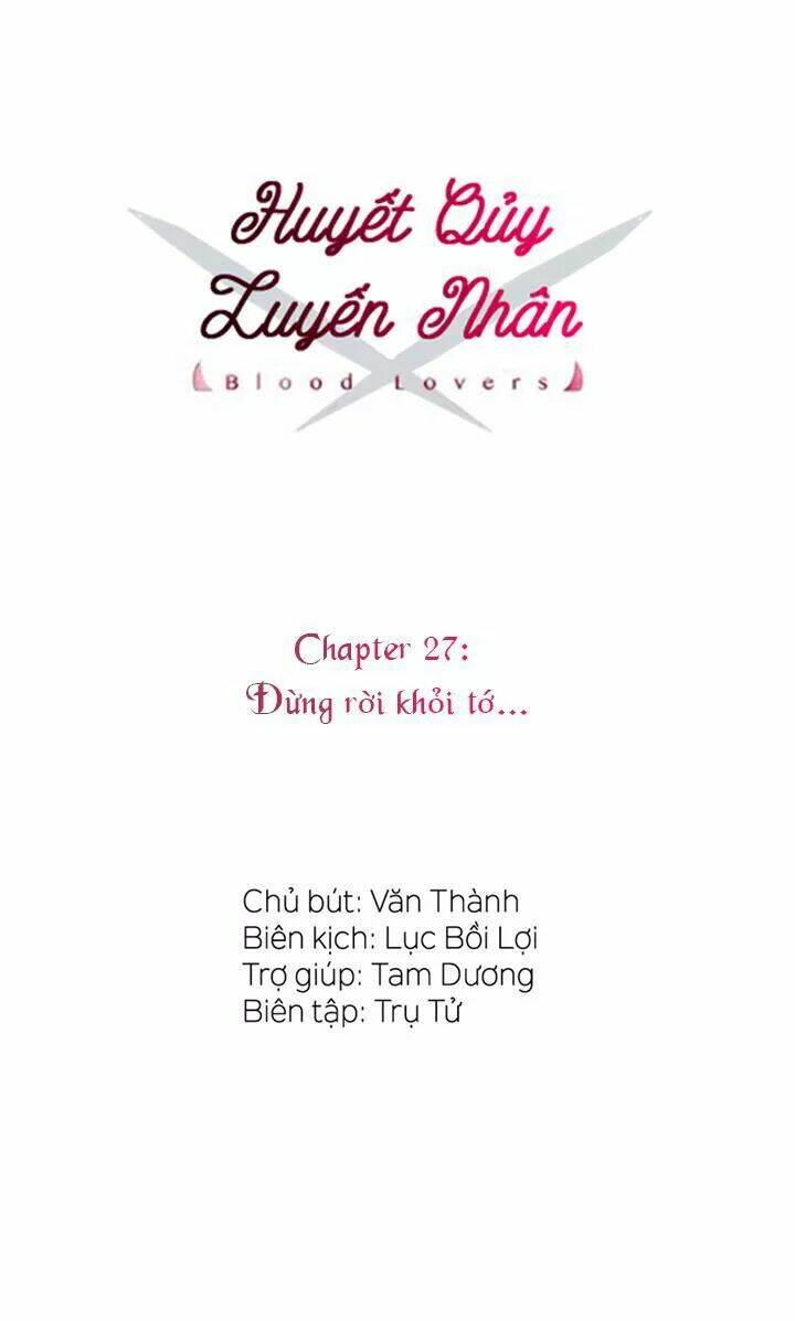 huyết quỷ luyến nhân chapter 27 4