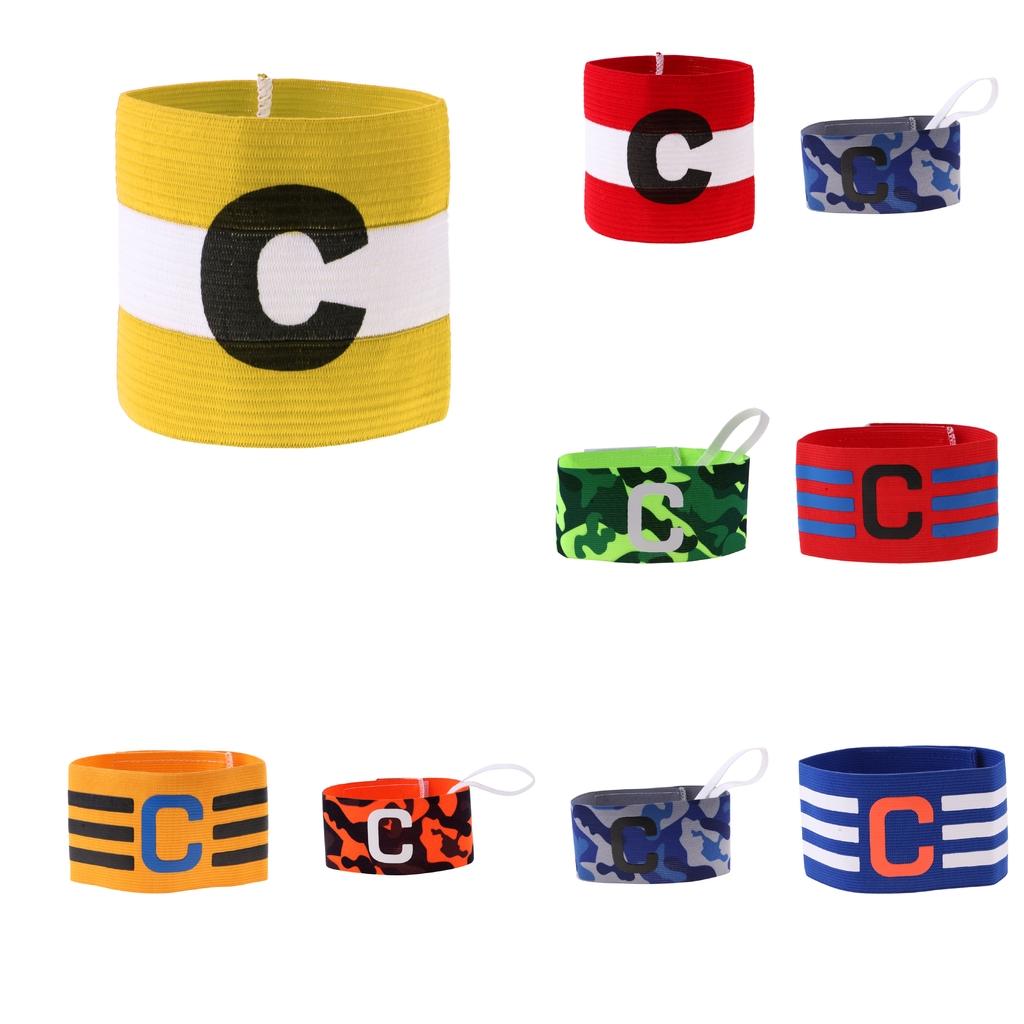 Football Soccer Sports Arm Adjustable Bands Captain Armband