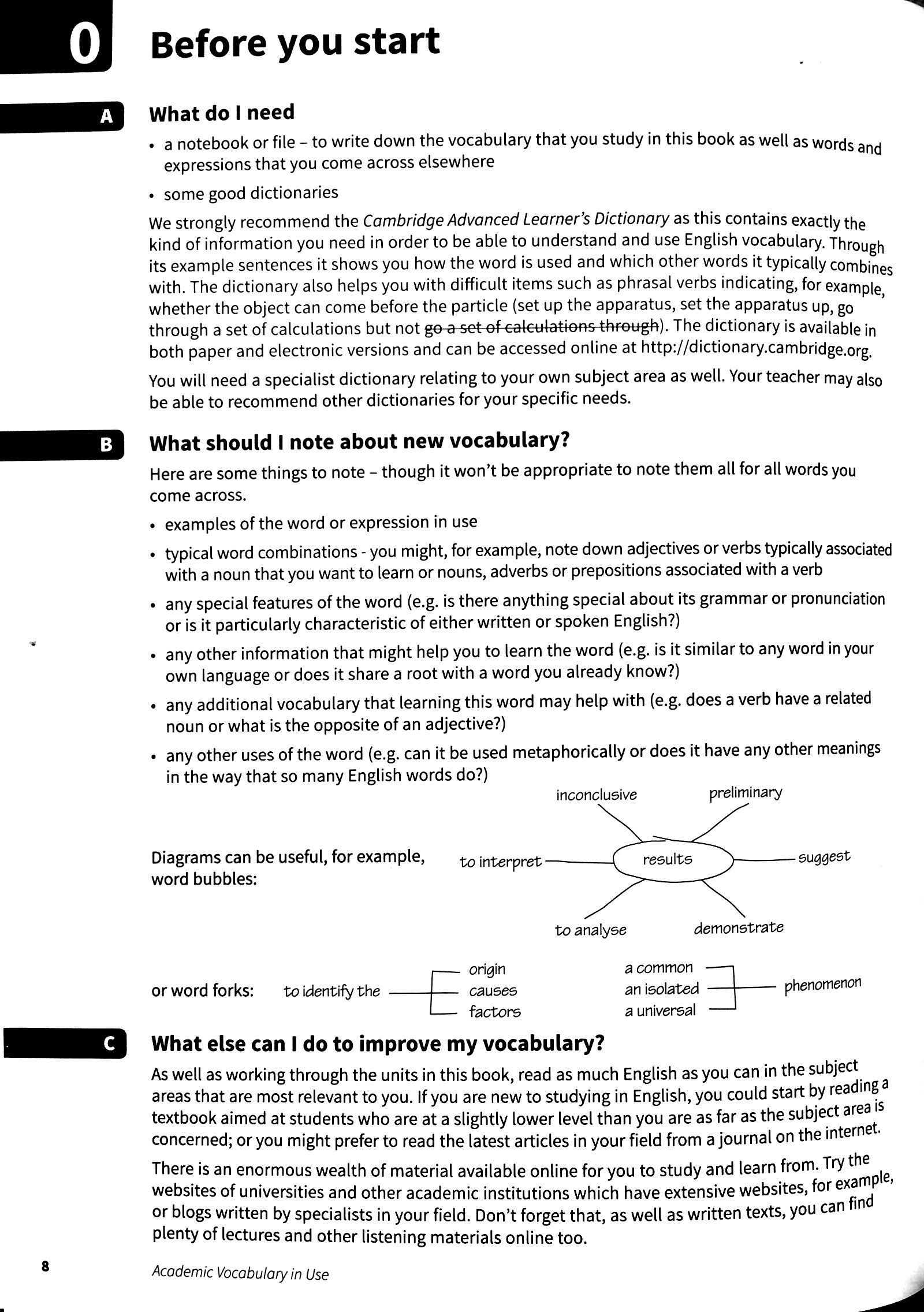 Academic Vocabulary in Use Edition with Answers Edition: Vocabulary Reference and Practice