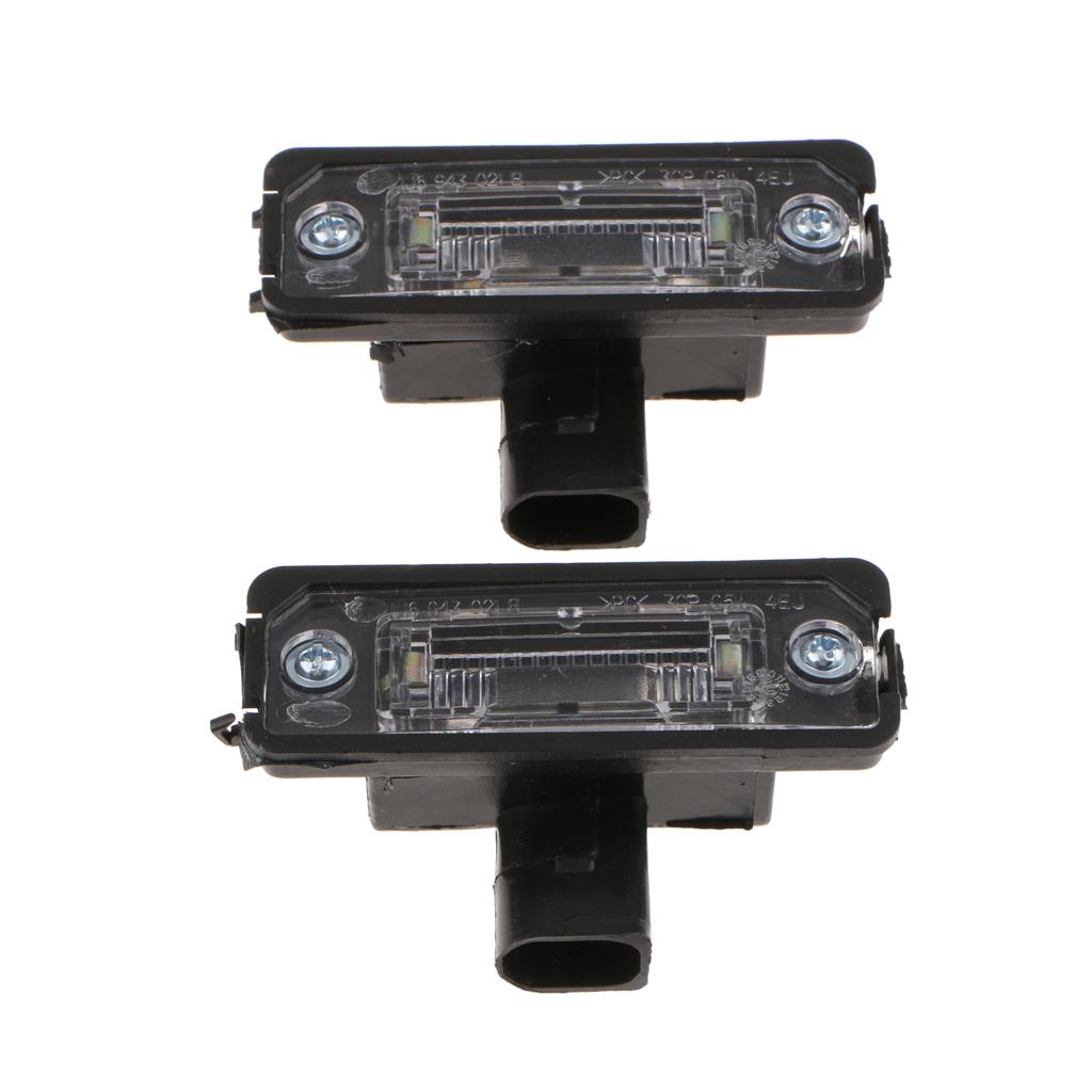 1 Pair Stop Brake Light License Plate Light Lamp