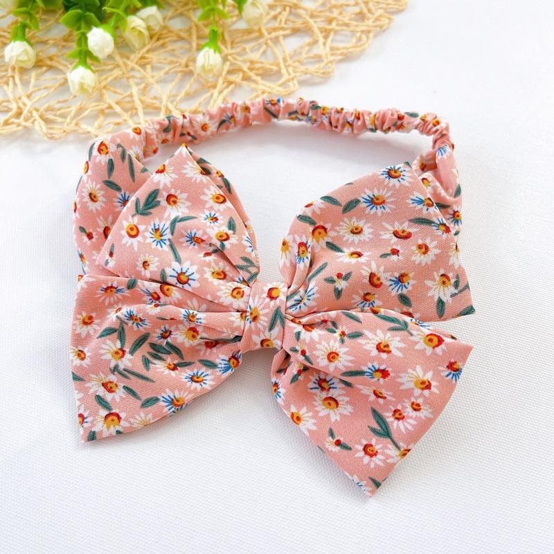 Váy Liễu Hồng Cho Bé Gái Từ 4-30kg Tặng Kèm Turban