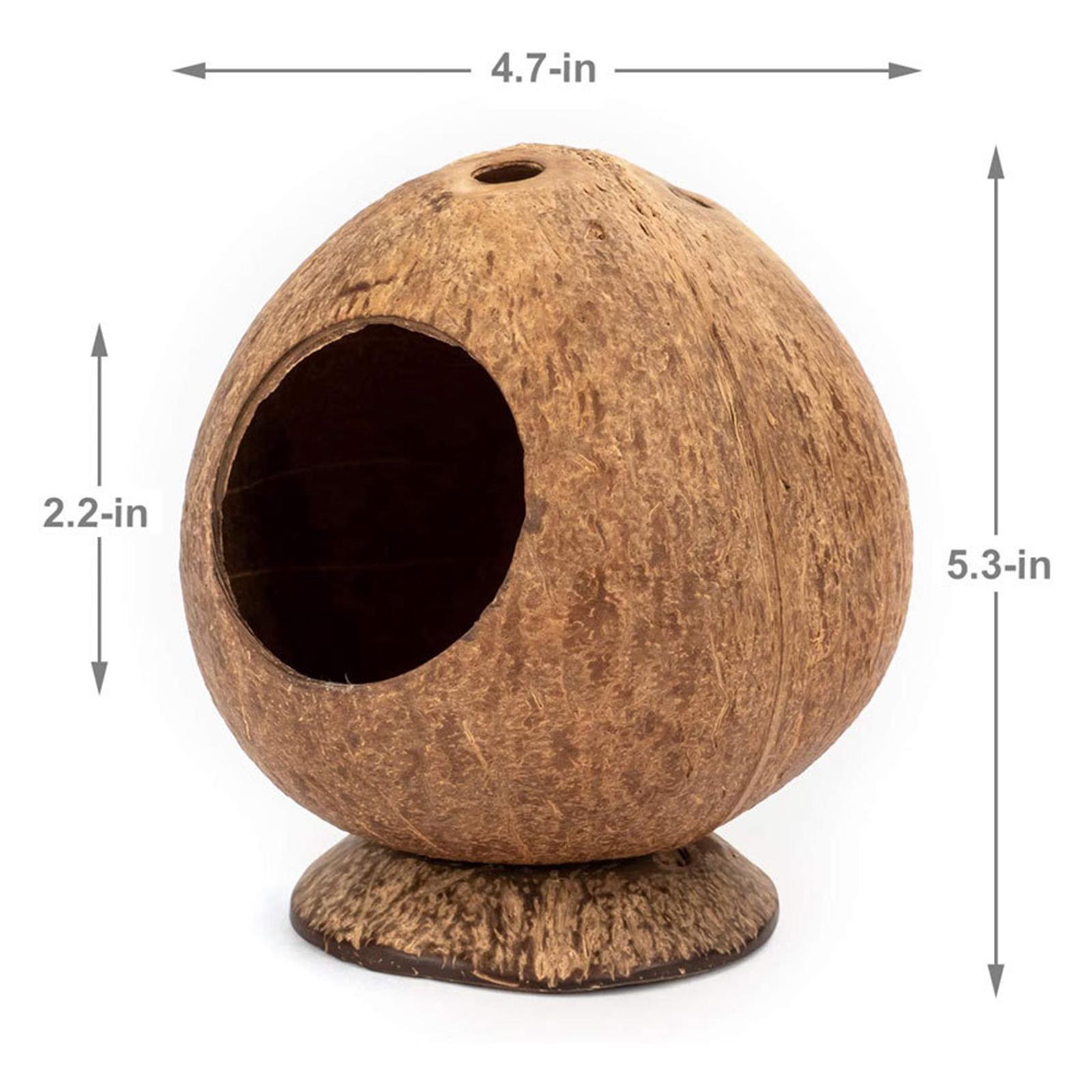 Hamster Cage Pet Hideout Nest Hut Small Animal House Habitat Cave for Rabbit