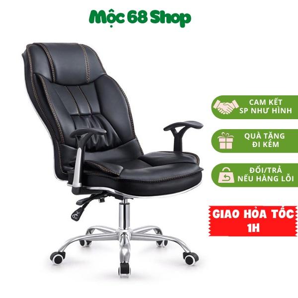 Ghế xoay văn phòng giám đốc ngả sâu 155 độ nghỉ ngơi thư giãn model 2021 - Office chair