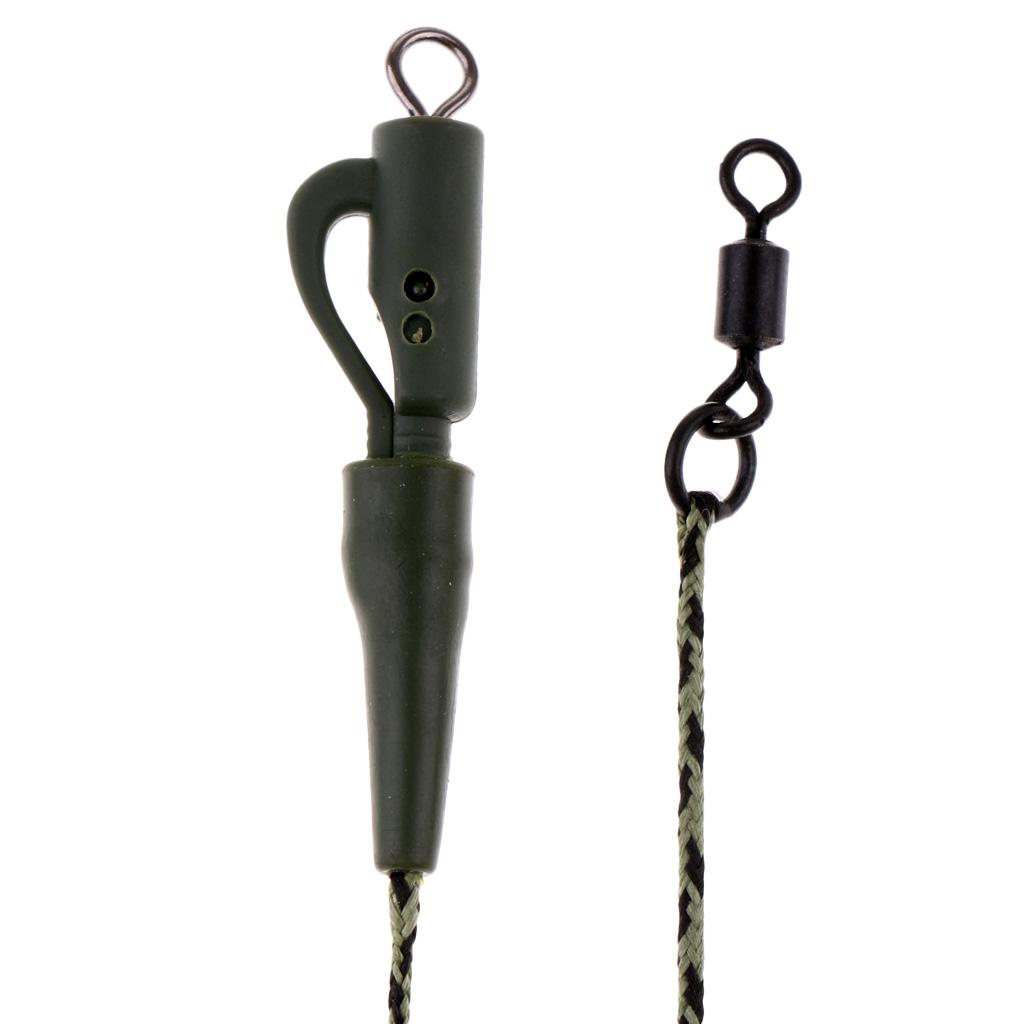 Carp Fishing Hair Rig with Lead Clip Swivel Carp Rig Fishing Tackle A001