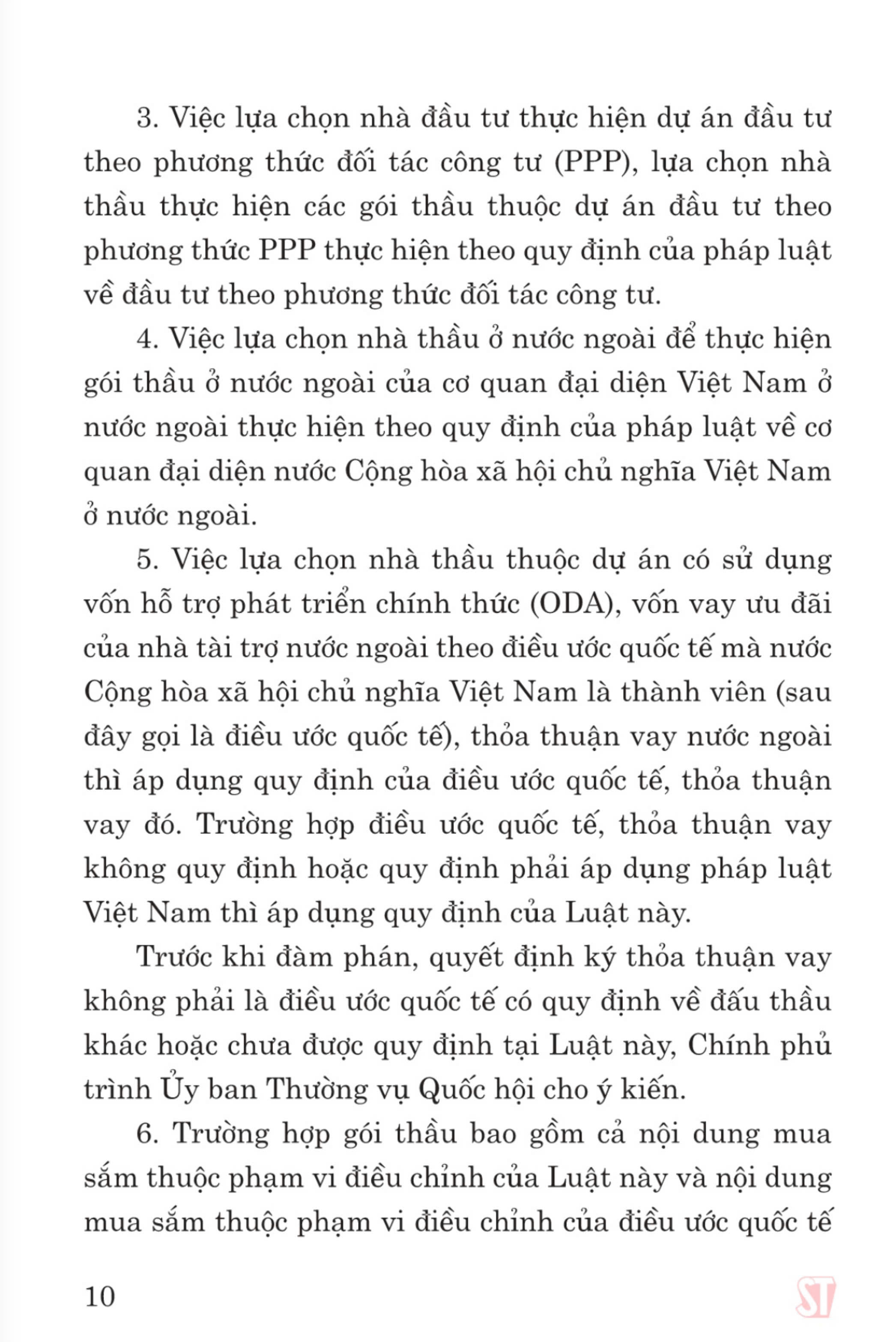 Luật đấu thầu (bản in 2024)