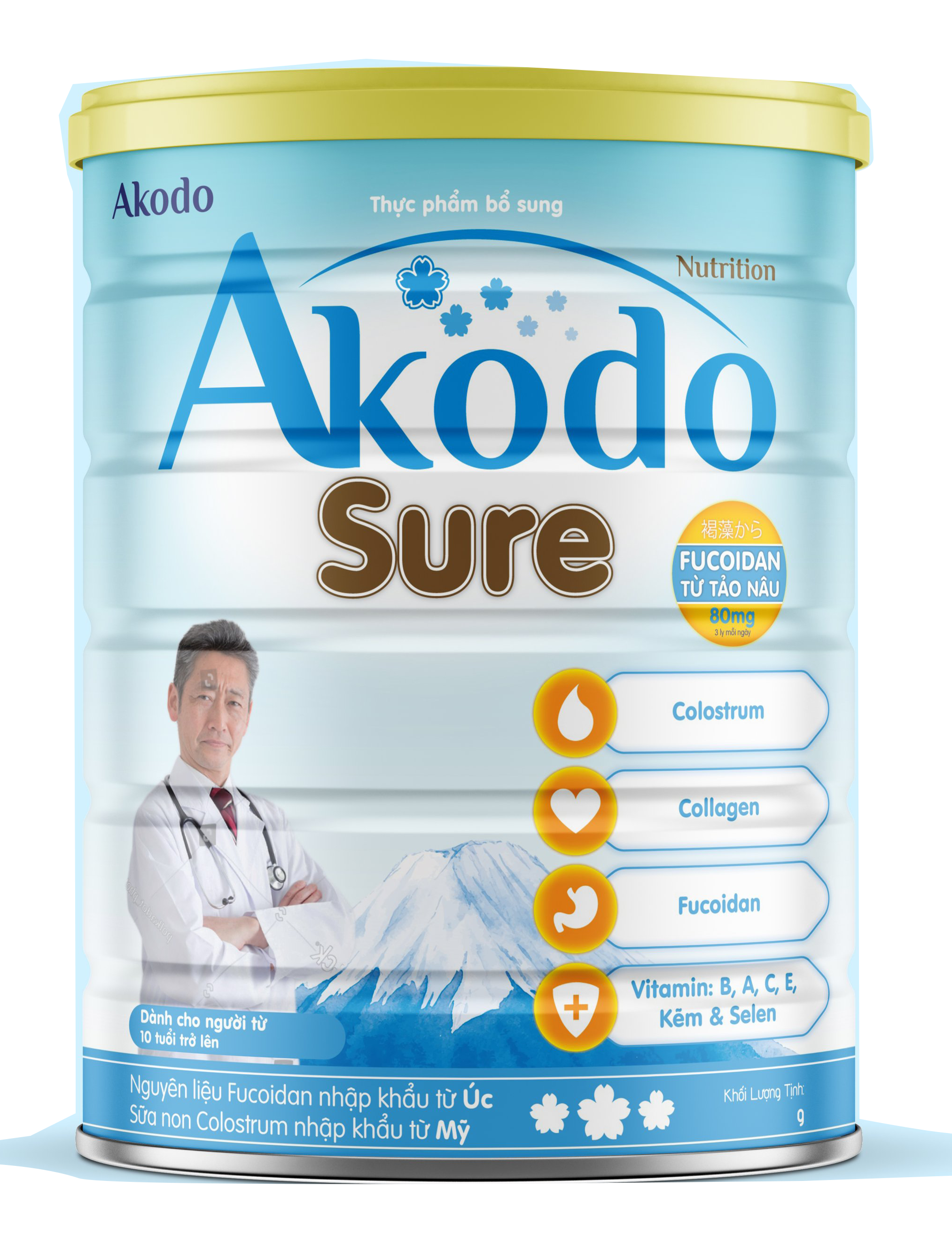 Sữa Akodo Sure Pro+ dành cho người lớn - 900g