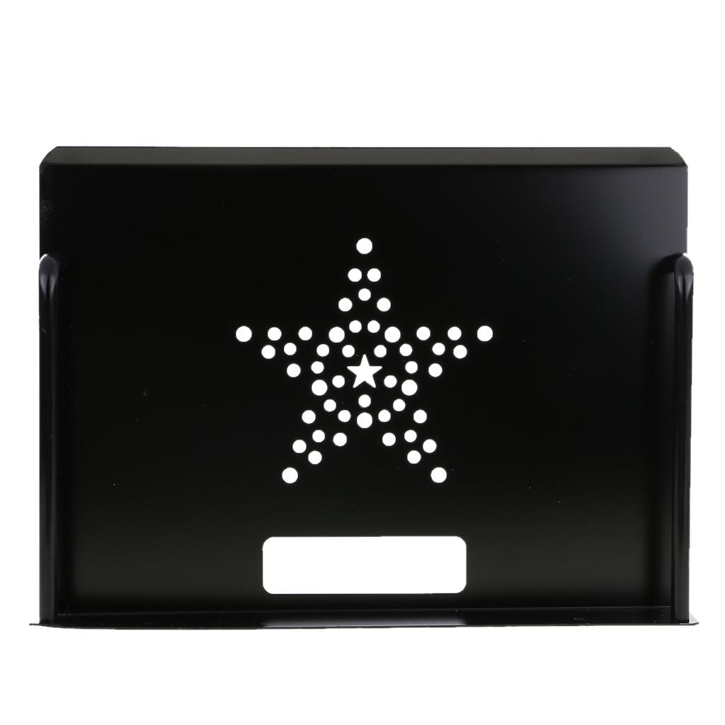 2 Pieces TV Component AV DVD Bracket Shelf DVR Cable Game Console Holder Stand