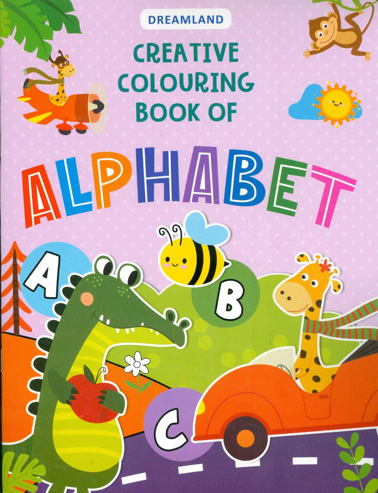 Creative Colouring Book Of Alphabet (Sách Tô Màu Sáng Tạo Về Bảng Chữ Cái)