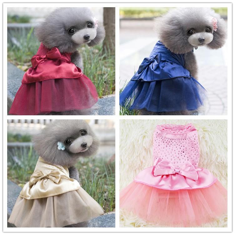 Váy, đầm cho thú cưng AT10-6 (Inbox chọn mẫu và size)