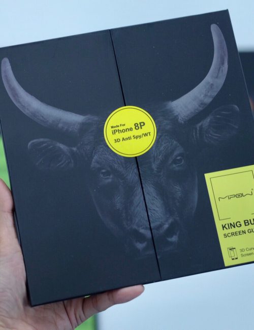 MIẾNG DÁN CƯỜNG LỰC IPHONE 8 PLUS 3D - CHÍNH HÃNG- MÀU ĐEN -BJ12