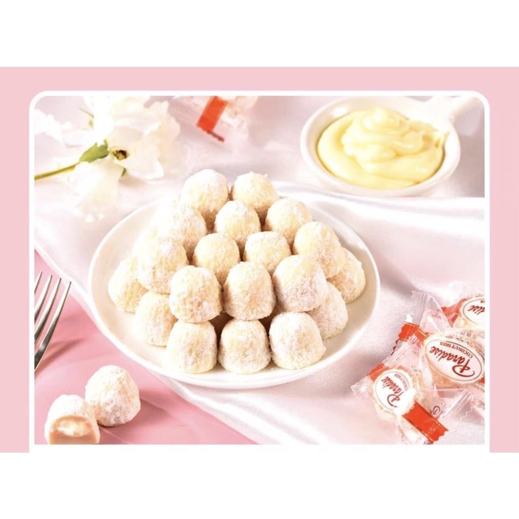 Kẹo socola trắng Delicate Mỹ mềm ngọt nhân kem hạnh nhân cao cấp siêu ngon
