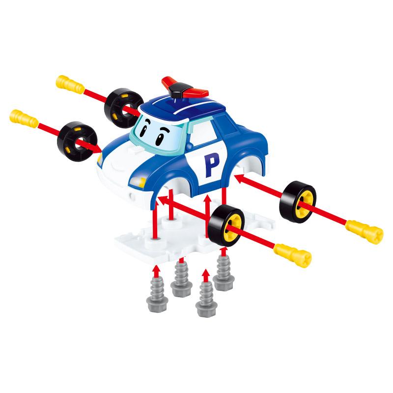 Đồ Chơi ROBOCAR POLI Lắp Ráp Xe Cảnh Sát Poli 3750AHX800