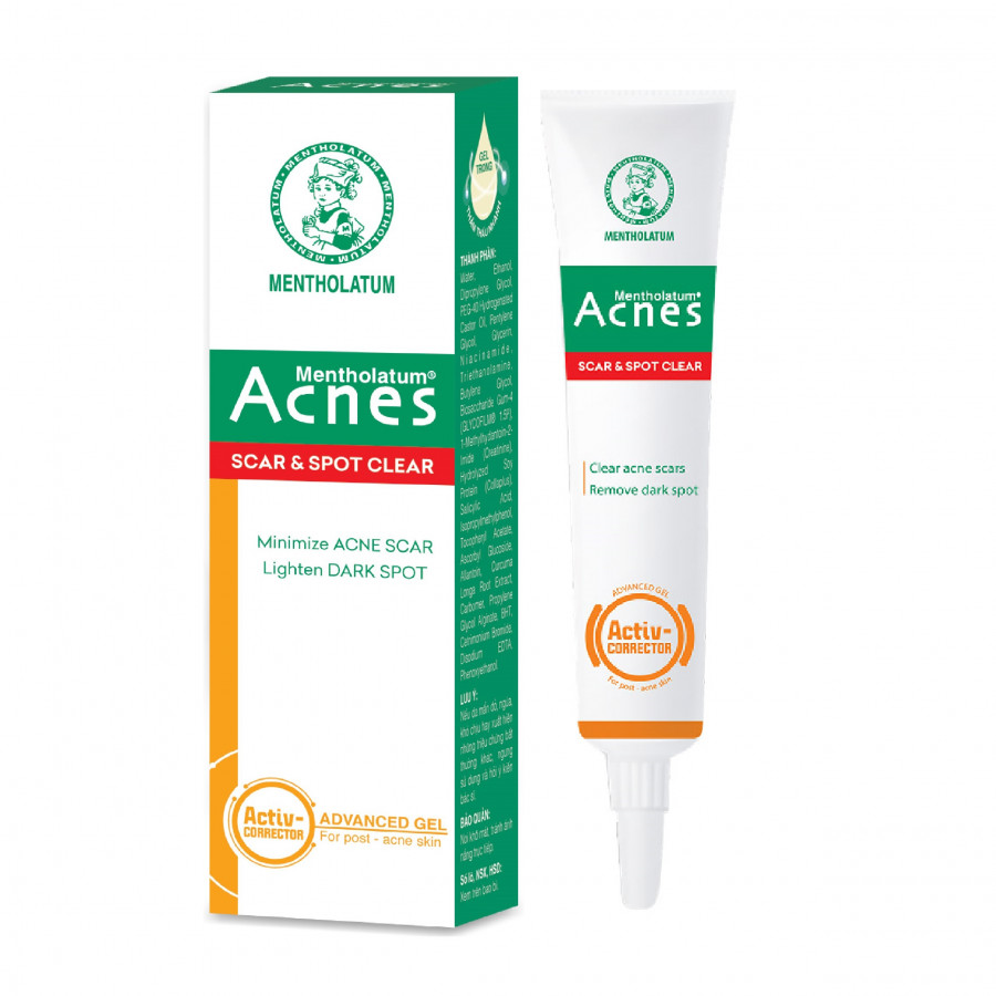 Gel chuyên biệt sáng thâm mờ sẹo Acnes Scar and Spot Clear 10g