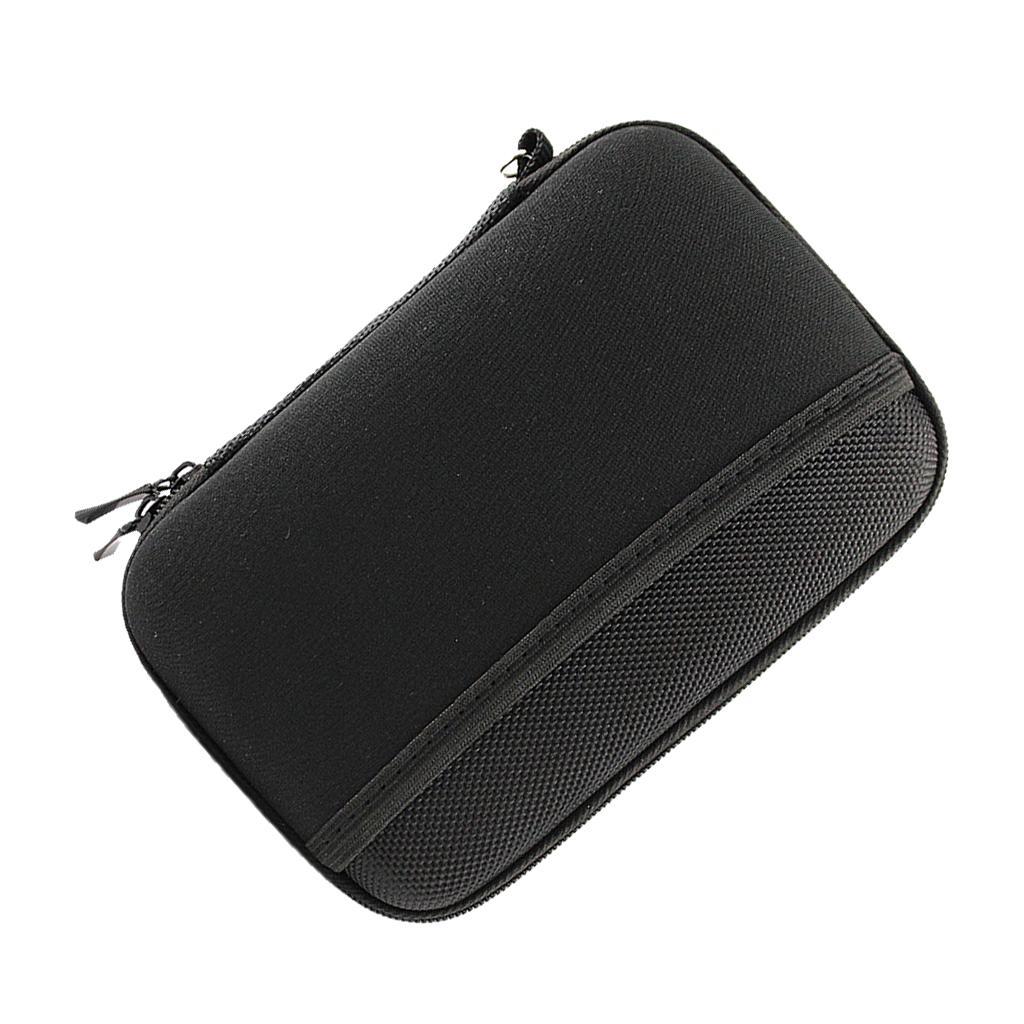 Portable Earbuds/Charger/USB/Cable Hard Case Storage Bag Mesh Pocket