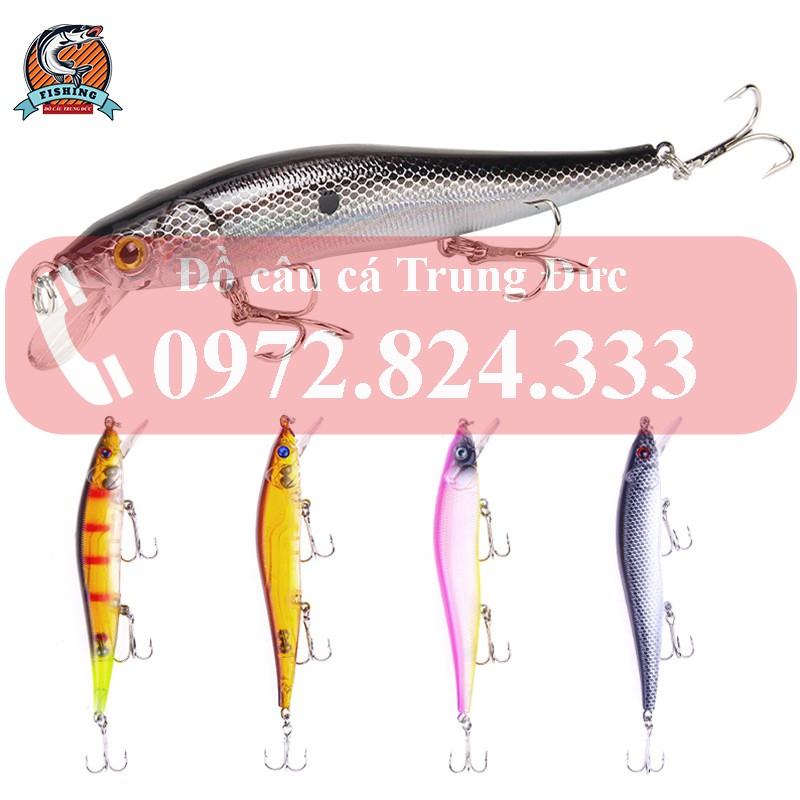 Mồi giả câu cá MINNOW JERK Chẽm, Vòn, Nhồng, Vược 11,5cm-15g