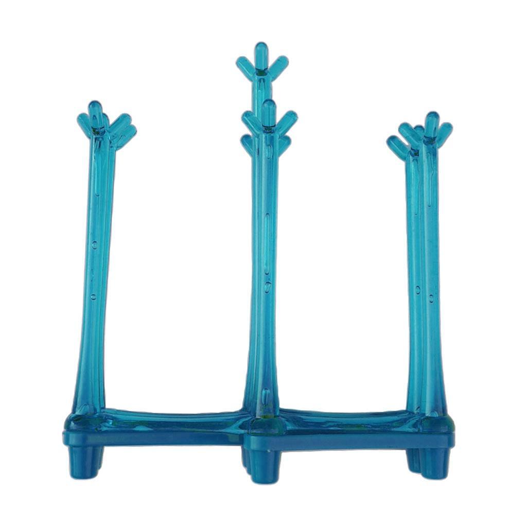 Kitchen Drain Cup Holder Bottle Drying Drainer Rack Plastic Bottle Drainer Stand