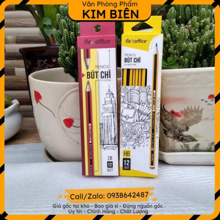 ️sỉ vpp,sẵn hàng️ Bút chì gỗ 2B- FO-GP04 VÀ FO -GP 07 - VPP Kim Biên