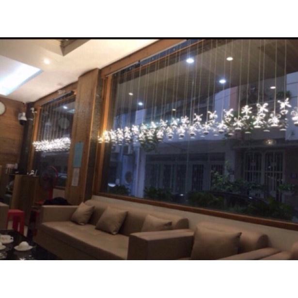 Đèn phale thả cánh hoa fi 600mm,25 cánh hoa. rất có thể