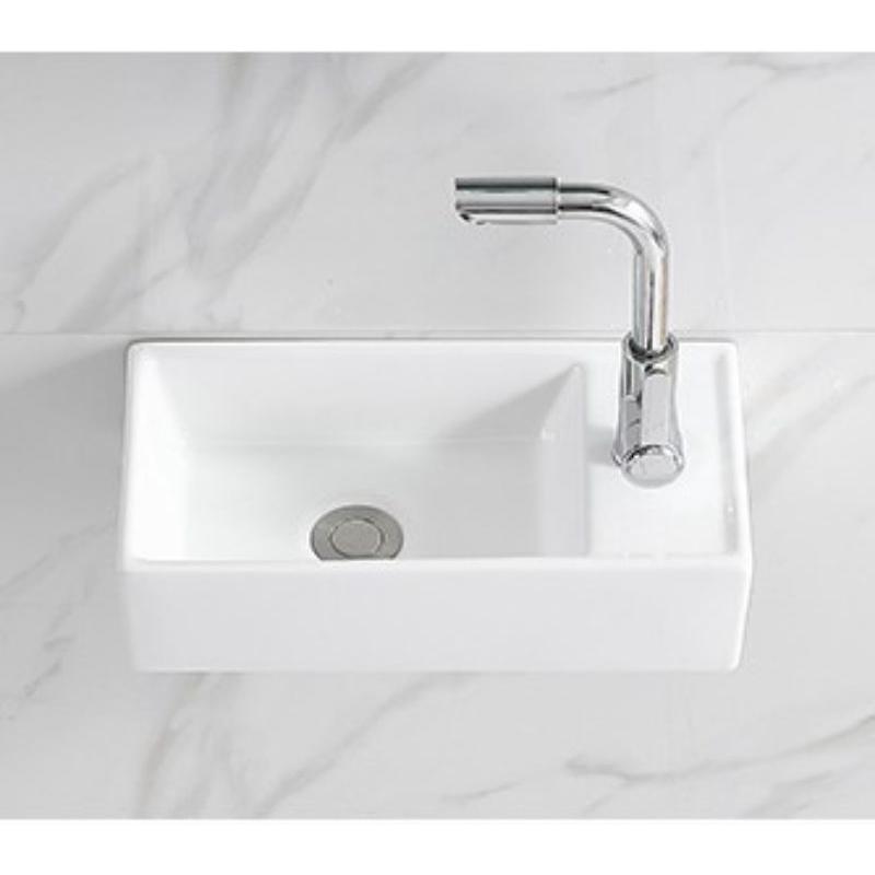 Bộ chậu lavabo treo tường 41x22cm