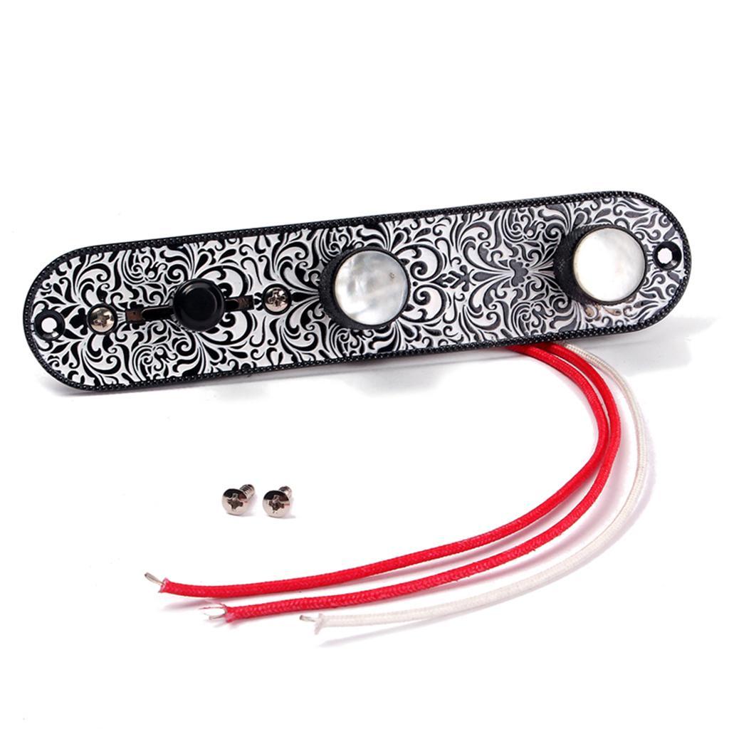 Guitar  Saddle Bridge with Screw Wrench Set for  Electric Guitar