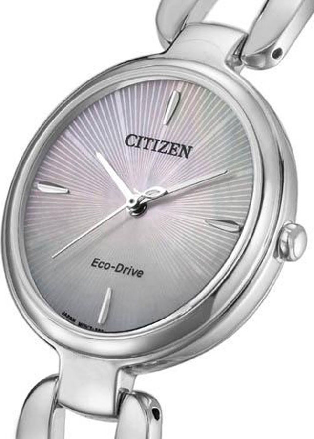 Đồng Hồ Nữ Citizen Dây Thép Không Gỉ EM0420-89D - Mặt Xà Cừ (Sapphire)