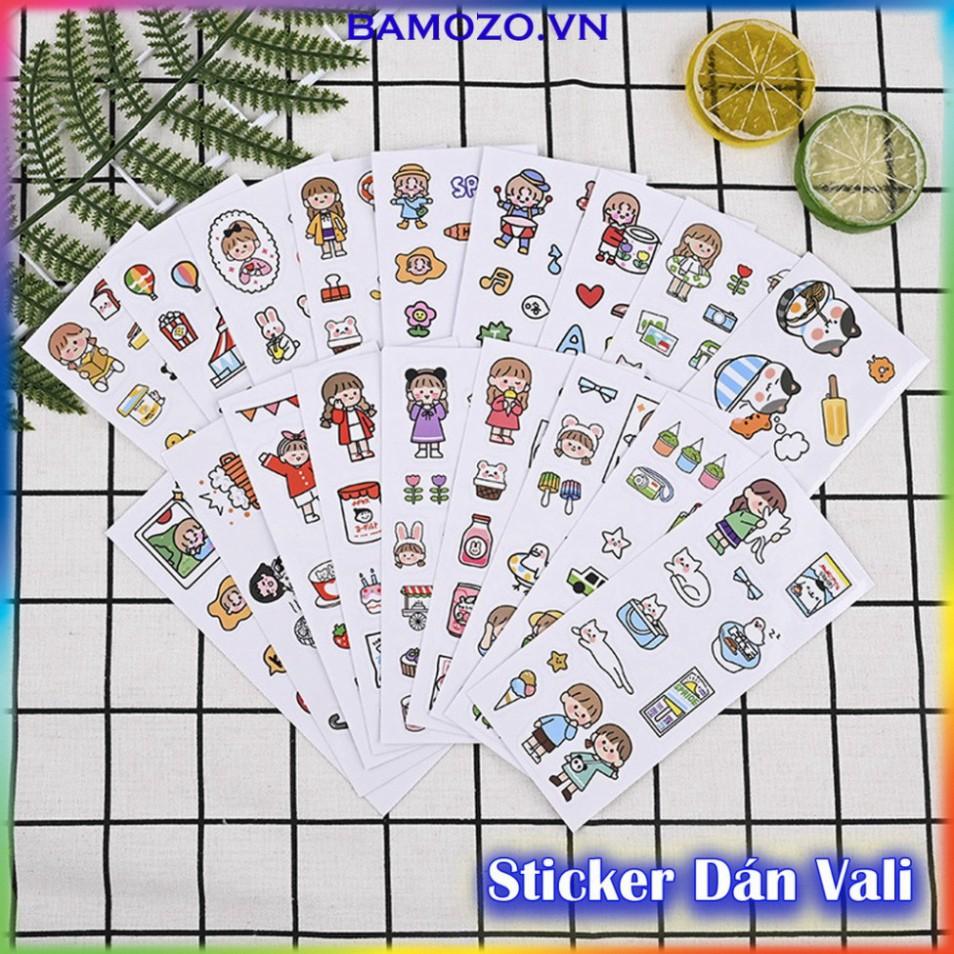 Sticker Cute Bamozo Shop Dán Trang Trí Hoạt Hình Cho Vali Laptop Mũ Bảo Hiểm Quà Tặng Cực Đẹp Vô Cùng Đáng Yêu