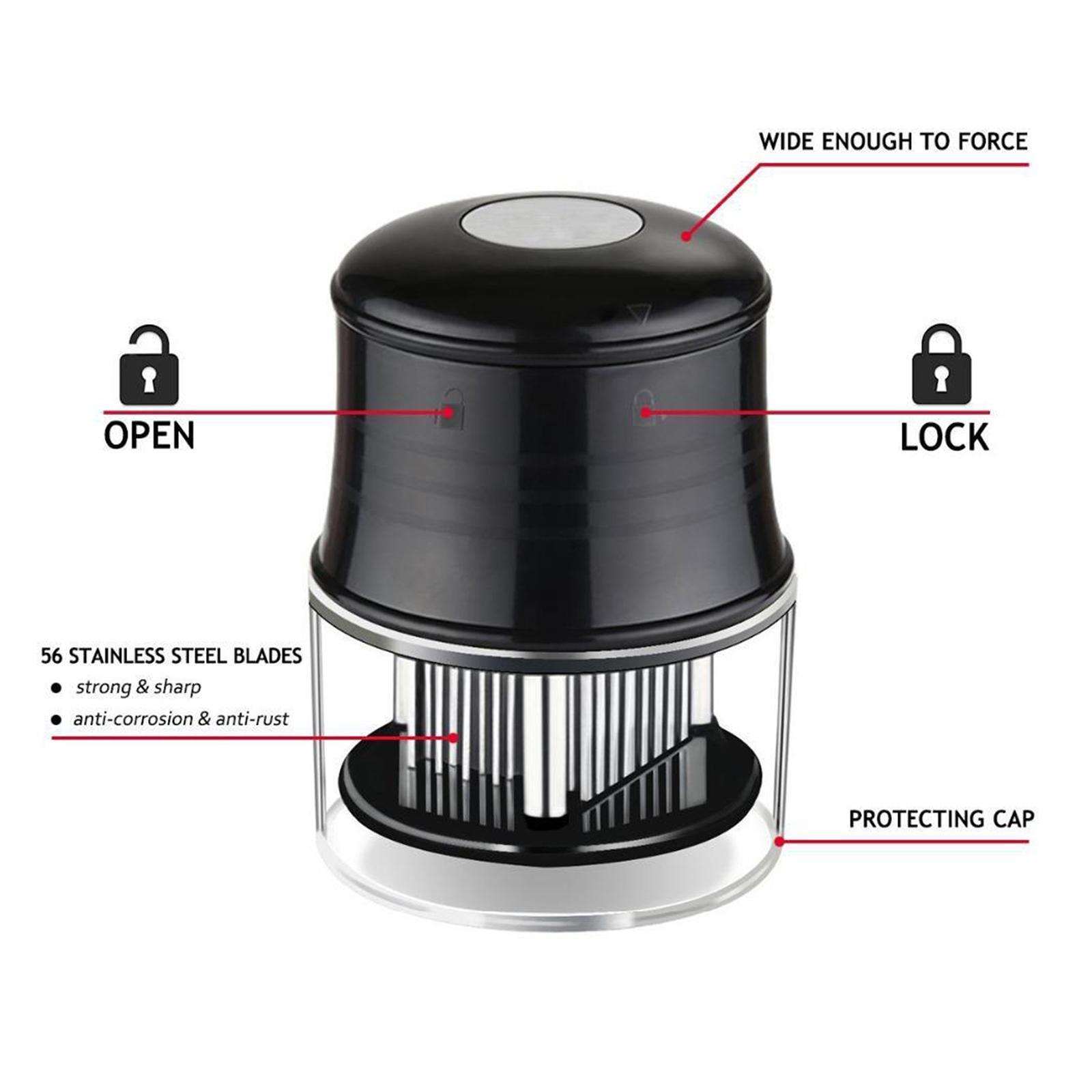 Professional Meat Tenderizer 56 Stainless Steel Kitchen Tool Loose Meat
