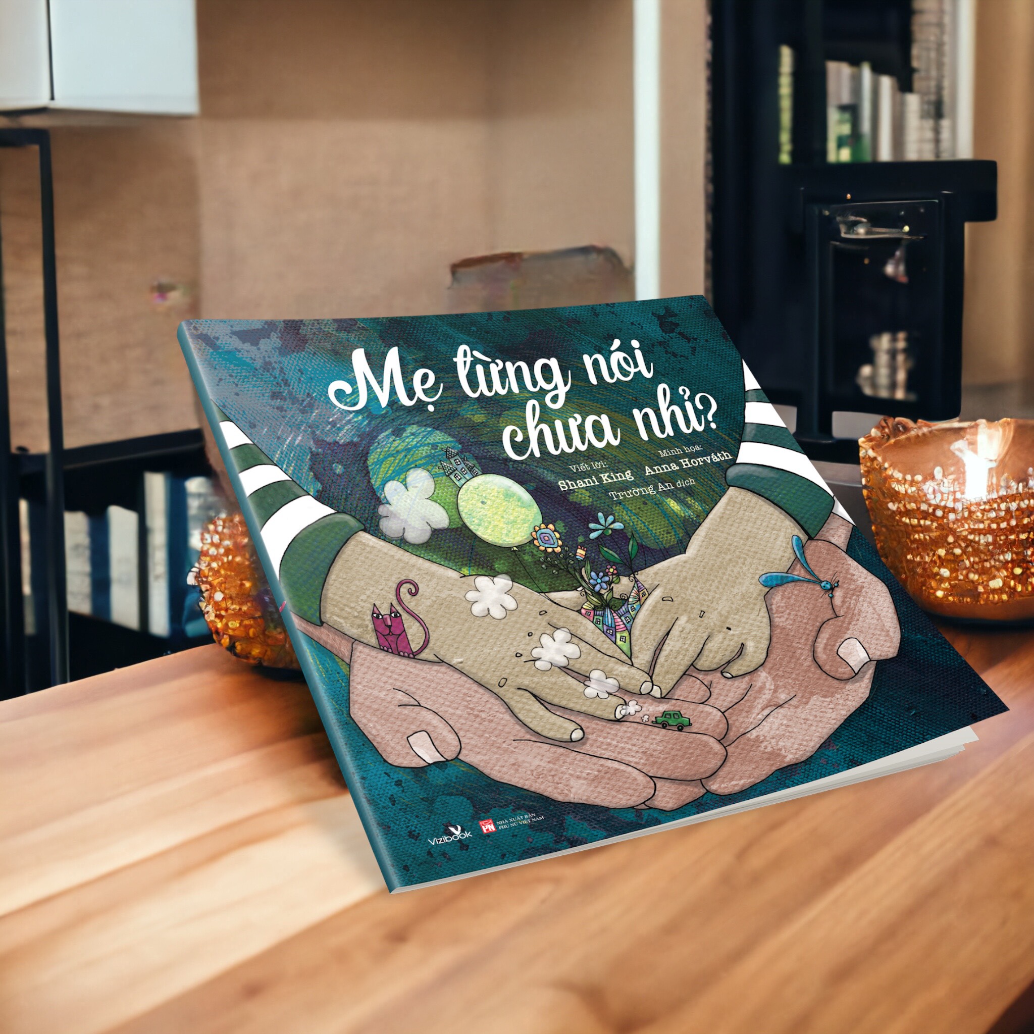 Sách thiếu nhi - Bộ sách tranh Nói với con - MẸ TỪNG NÓI CHƯA NHỈ? và MỘT MÌNH CON - Dành cho bé từ 0 tuổi