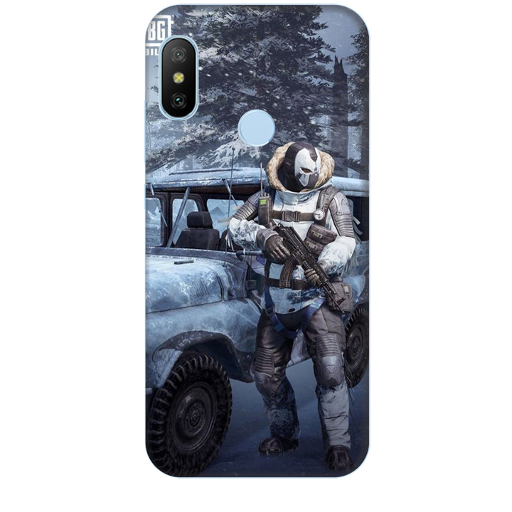 Ốp lưng dành cho điện thoại XIAOMI REDMI 6 PRO hình PUBG Mẫu 15