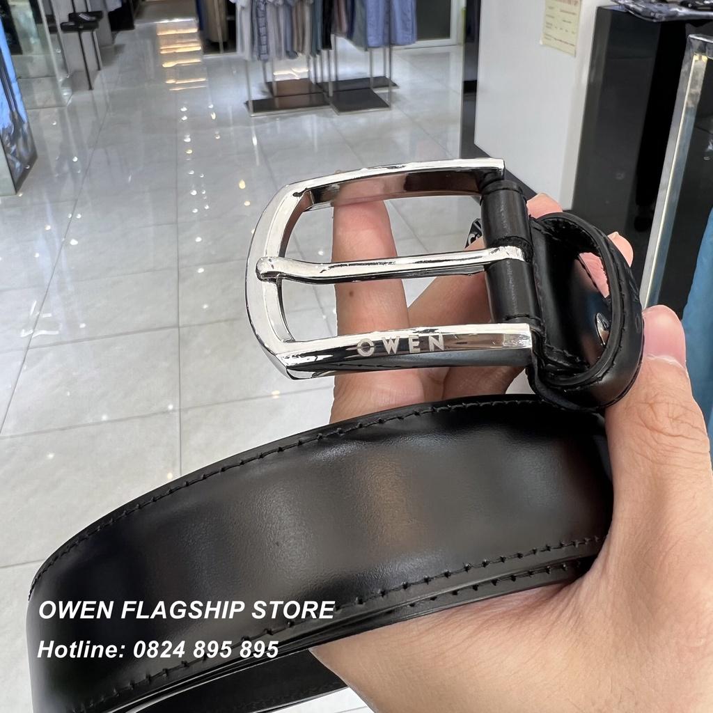 OWEN - Thắt lưng nam OWEN 100% da thật khóa cài mã BELT221600