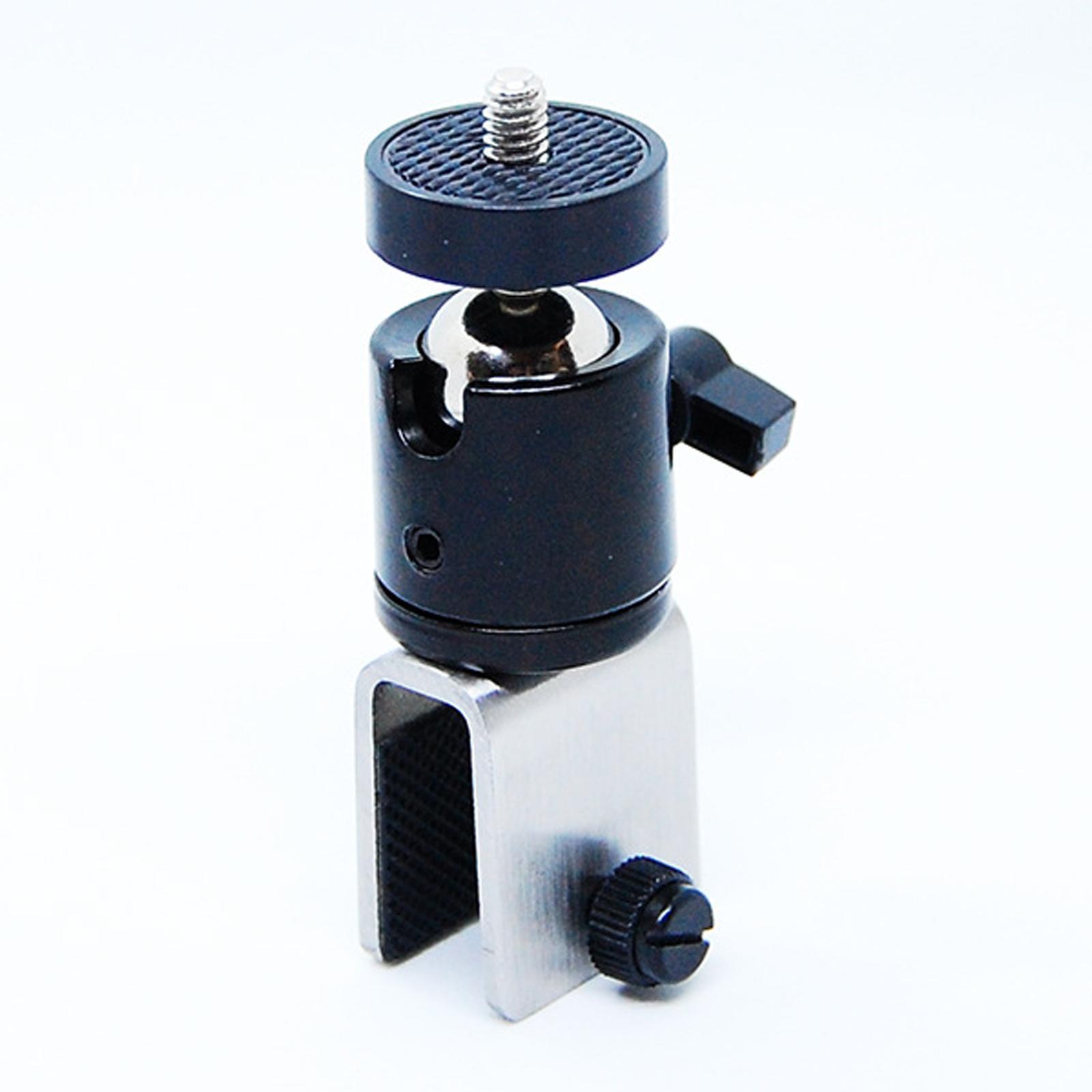 Camera Ball Head Mount 1/4 Interface for DSLR Cameras Flash Light