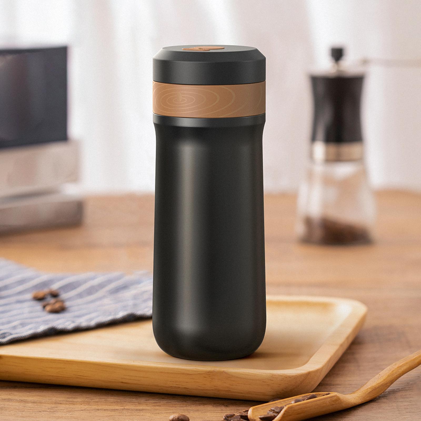 French Press Coffee Maker 320ml Camping Cup Mug for Tea Maker Coffee Makers Travel Household