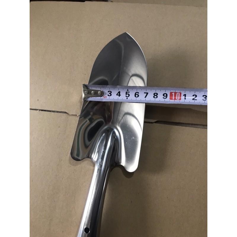 Xẻng inox đa dụng dụng cụ làm vườn